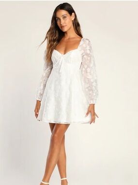 Lulus white dress